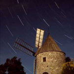 Astreos - moulin, astrophotographie