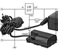 Adaptateur 12V APN Canon EOS